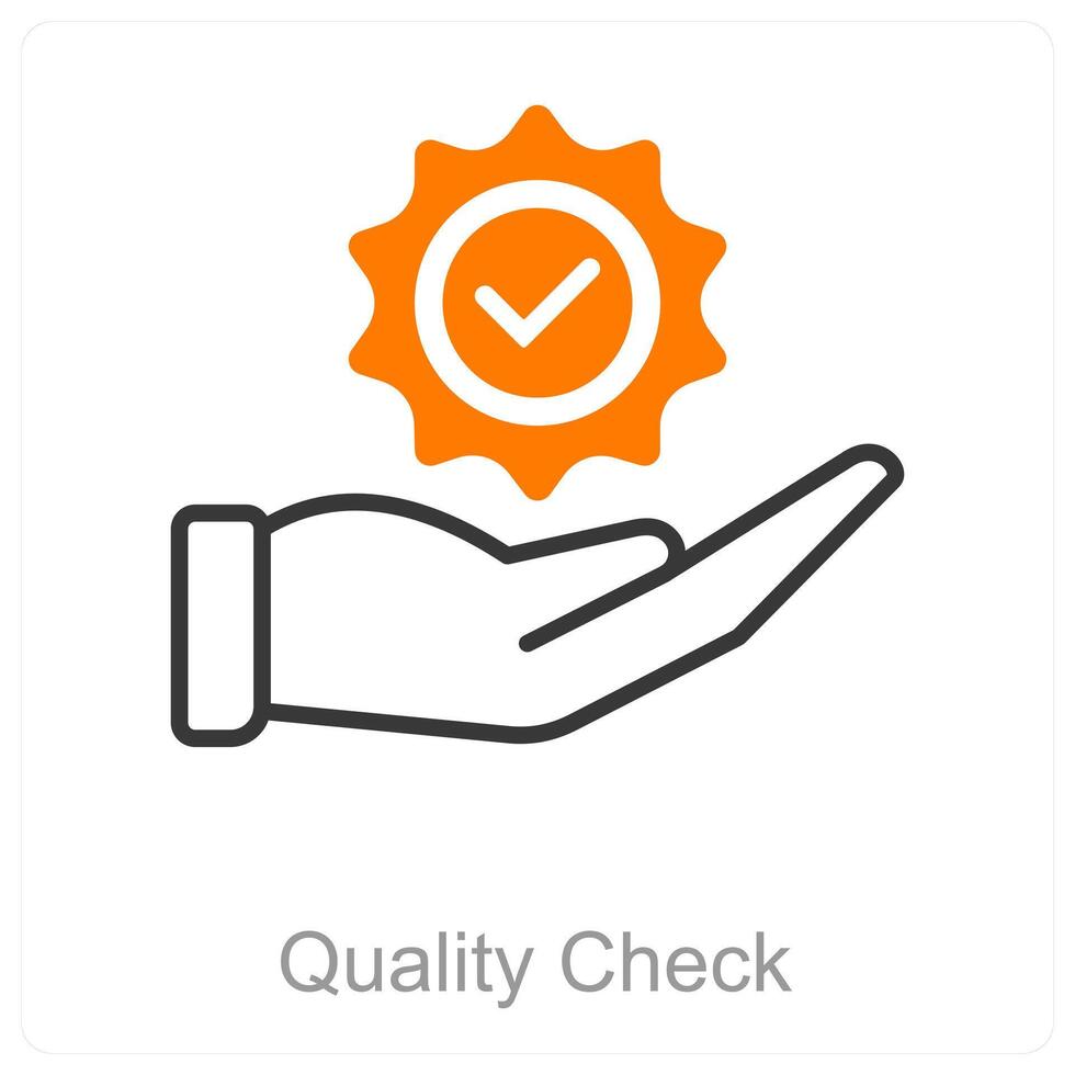 Quality & Check Icon